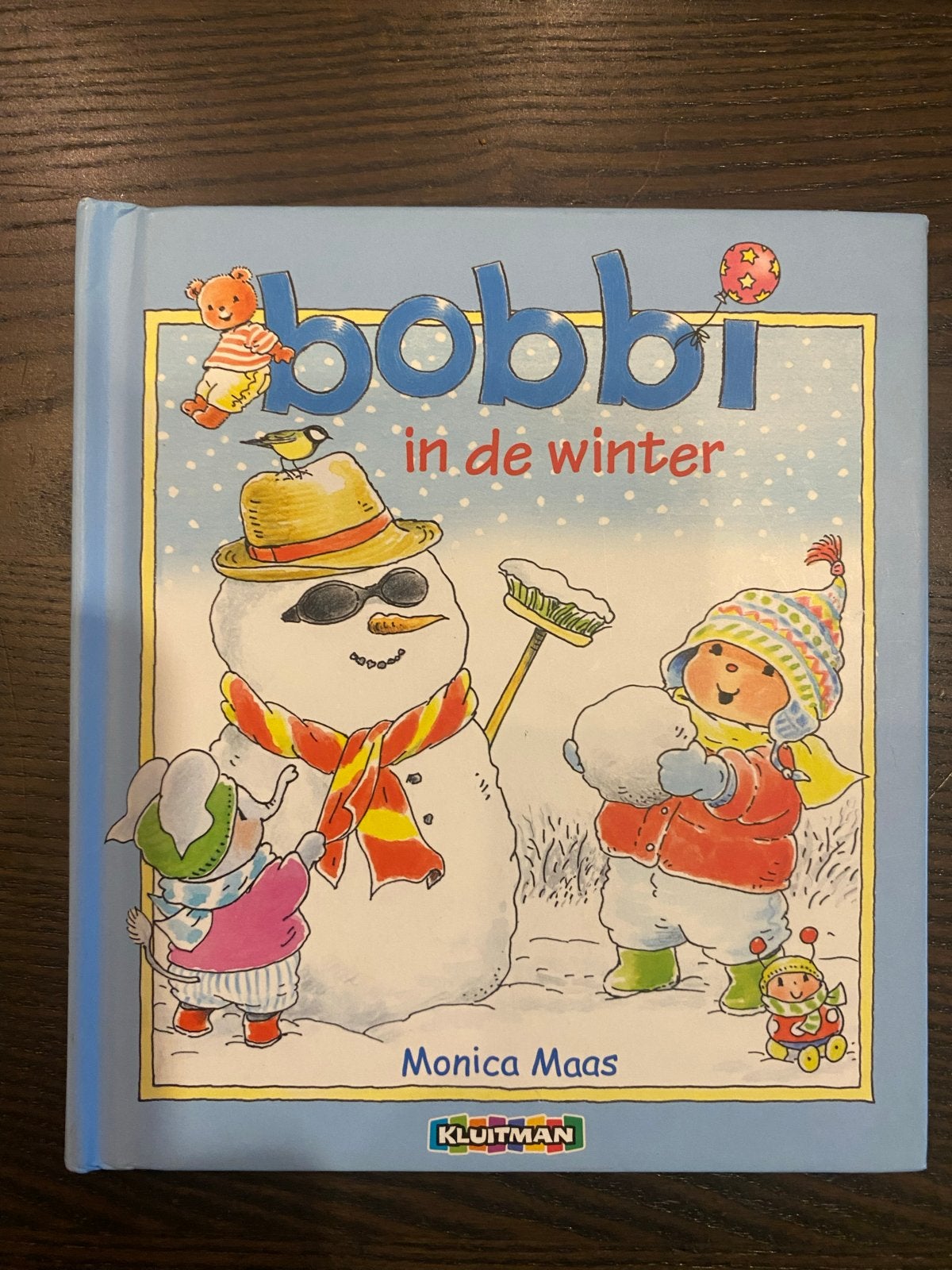 Bobbi in de winter - Monica Maas - Prentenboek, Fictie algemeen, Jongen of Meisje, Ophalen of Verzenden, Zo goed als nieuw