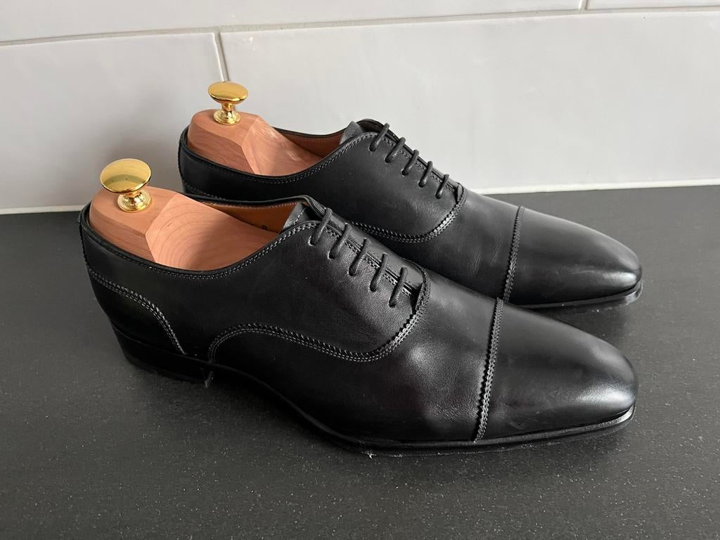 Carlos santos herenschoenen maat 7 / 41 weinig gedragen, Zwart, Zo goed als nieuw, Carlos Santos, Carlos Santos