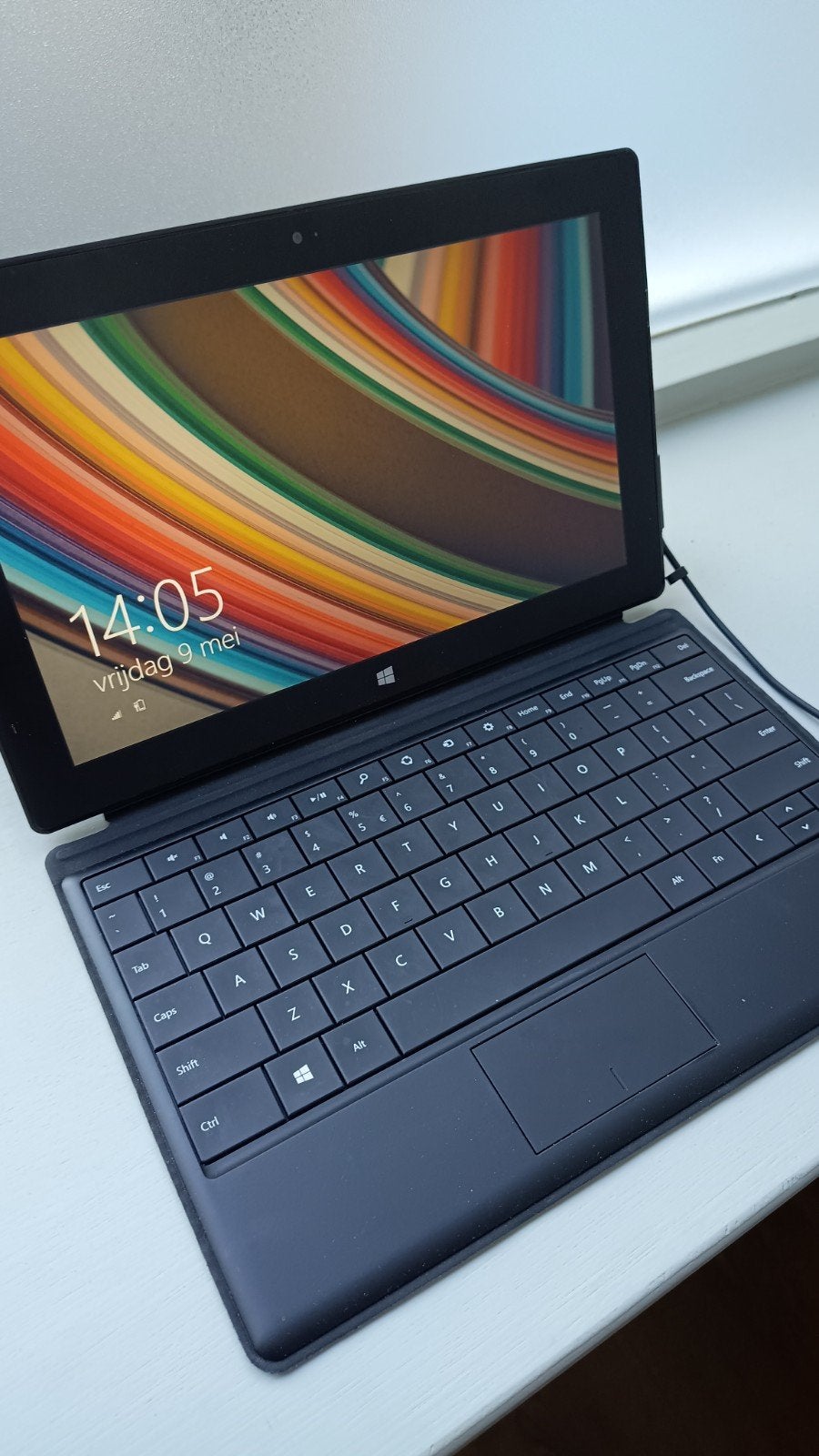 Microsoft Surface RT met toetsenbord en hoes, Computers en Software, Windows Tablets, Gebruikt, 32 GB, Surface RT, Wi-Fi