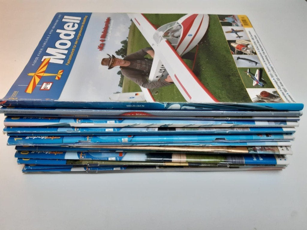 Model (Duitstalig tijdschrift voor modelvliegtuigbouw), Ophalen of Verzenden, Gelezen, Overige onderwerpen