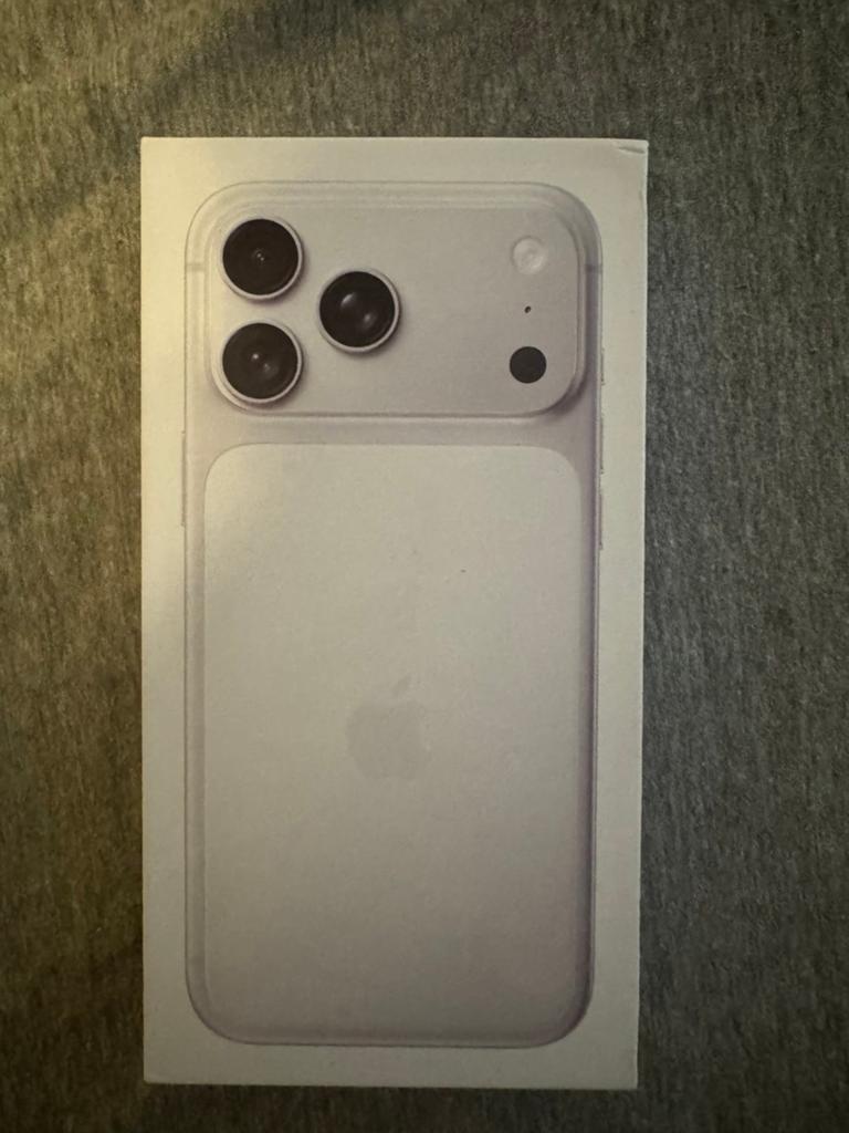 Iphone 17 pro max 1TB, Ophalen, Overige modellen, Wit, Zonder simlock