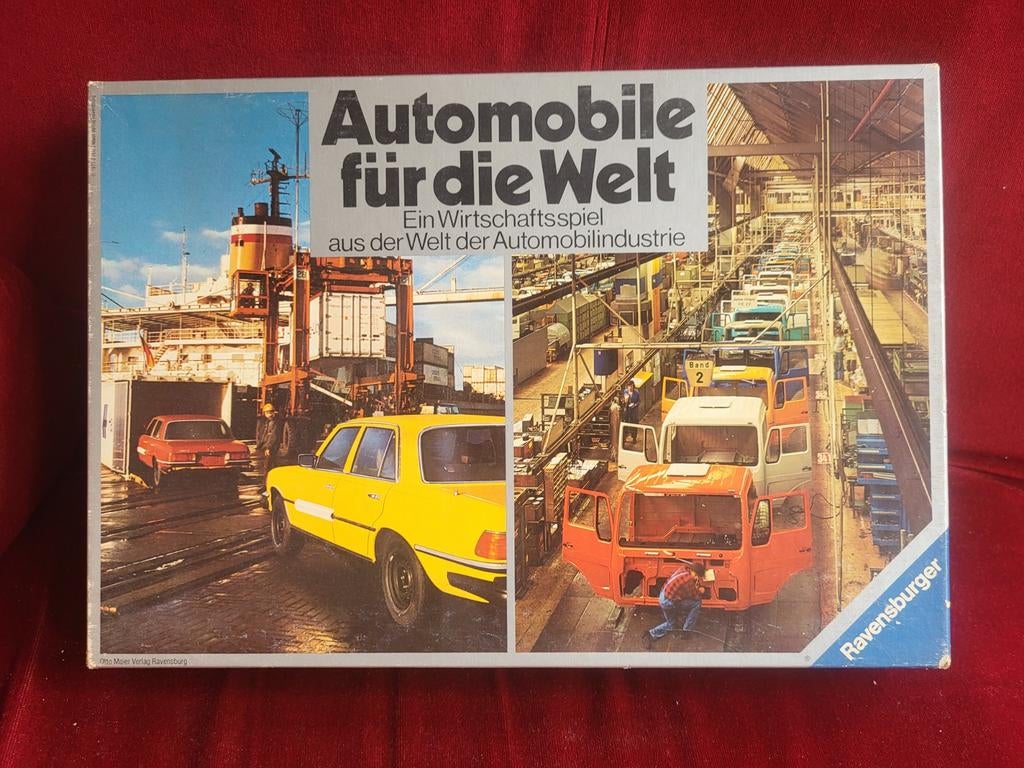 Automobile für die Welt bordspel Ravensburger, Vijf spelers of meer, Ophalen of Verzenden, Gebruikt, Ravensburger