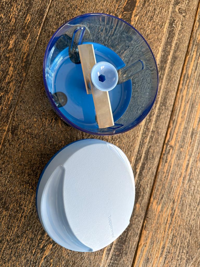 Tupperware Quick Chef mini- Blauw, Computers en Software, Beschrijfbare discs, Zo goed als nieuw, Overige typen, Ophalen of Verzenden