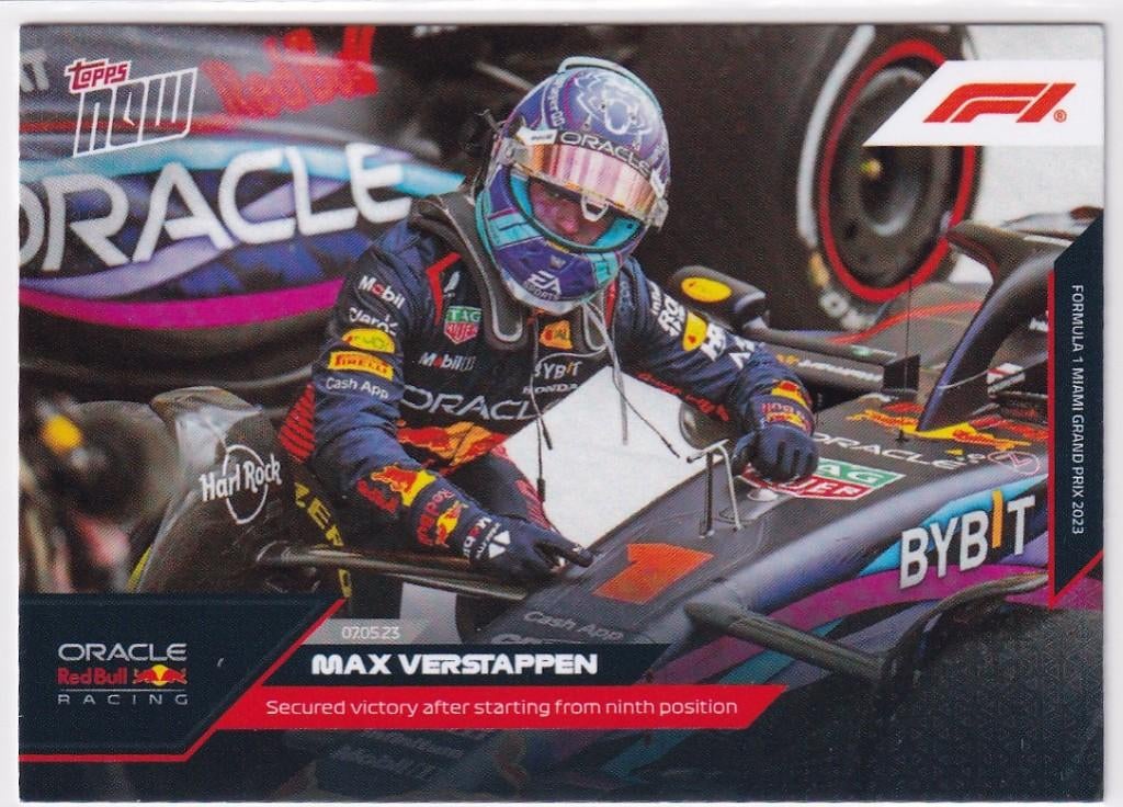 Max Verstappen #014, Verzenden, Nieuw, Formule 1
