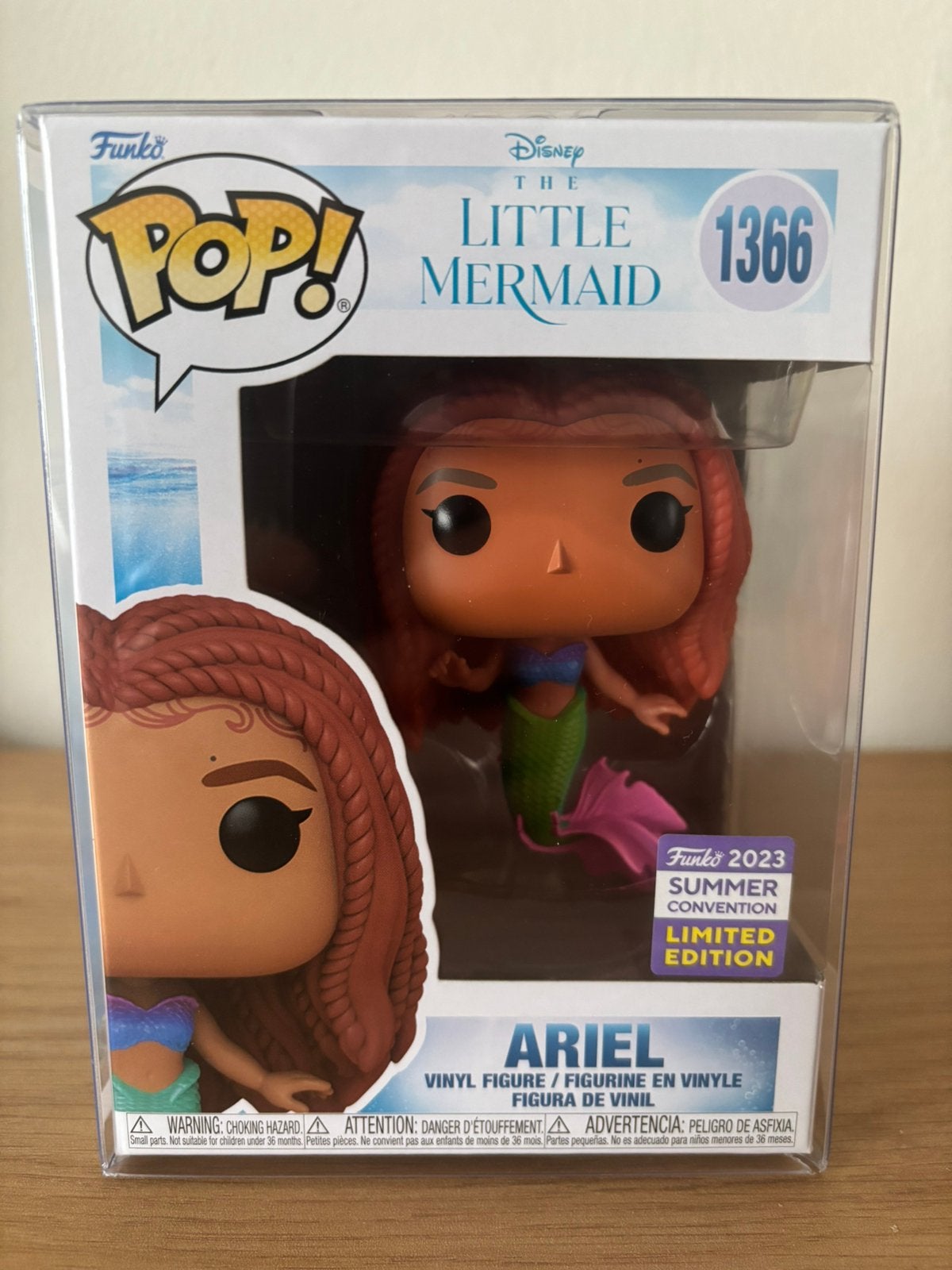 Ariel funko pop 1366 limited edition 2023 Disney, Ophalen of Verzenden, Nieuw