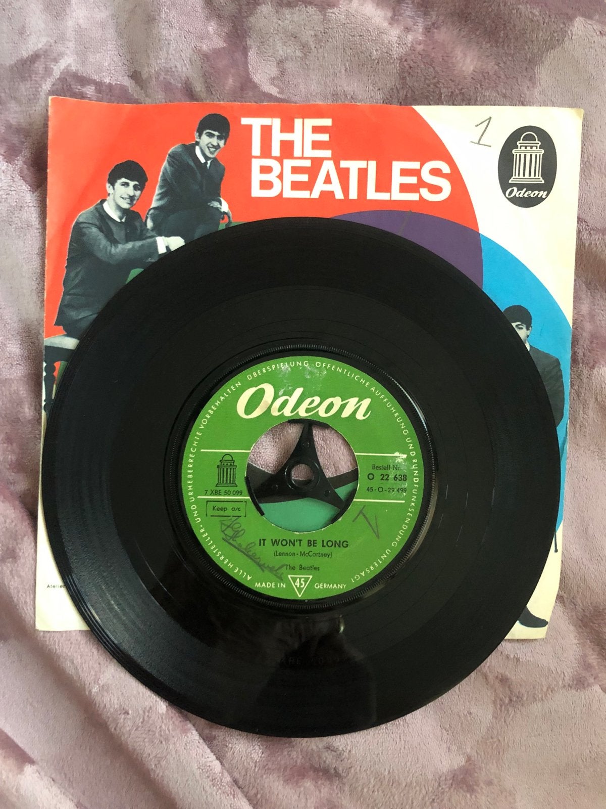 The Beatles - It Won't Be Long / Money (Odeon 1964), Gebruikt, Originele persing, 7 inch, Ophalen of Verzenden