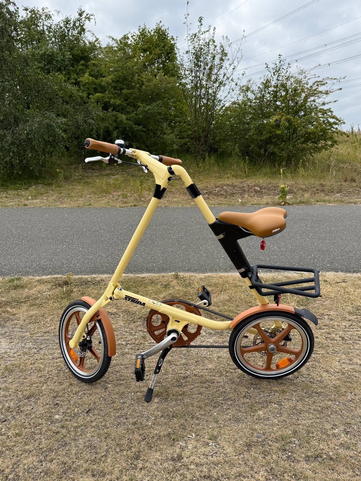 Strida opvouwbare fiets - Zo goed als nieuw, Overige merken, 16 tot 18 inch, Ophalen of Verzenden, Zo goed als nieuw