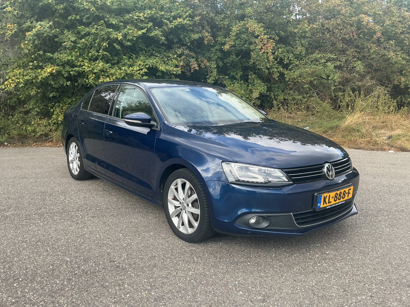 Volkswagen Jetta 1.4 TSI 90KW 2012, Auto's, Voorwielaandrijving, 4 cilinders, Blauw, 122 pk