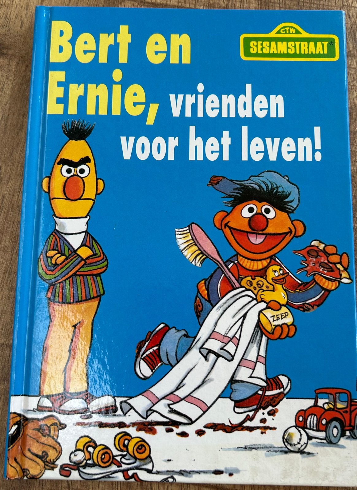 Bert en Ernie, vrienden voor het leven! Sesamstraat, Boeken, Ophalen of Verzenden, Gelezen