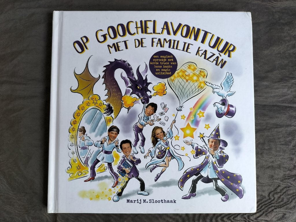 Marij M. Sloothaak - Op goochelavontuur met de familie Kazan, Ophalen of Verzenden, Zo goed als nieuw, Marij M. Sloothaak, Non-fictie