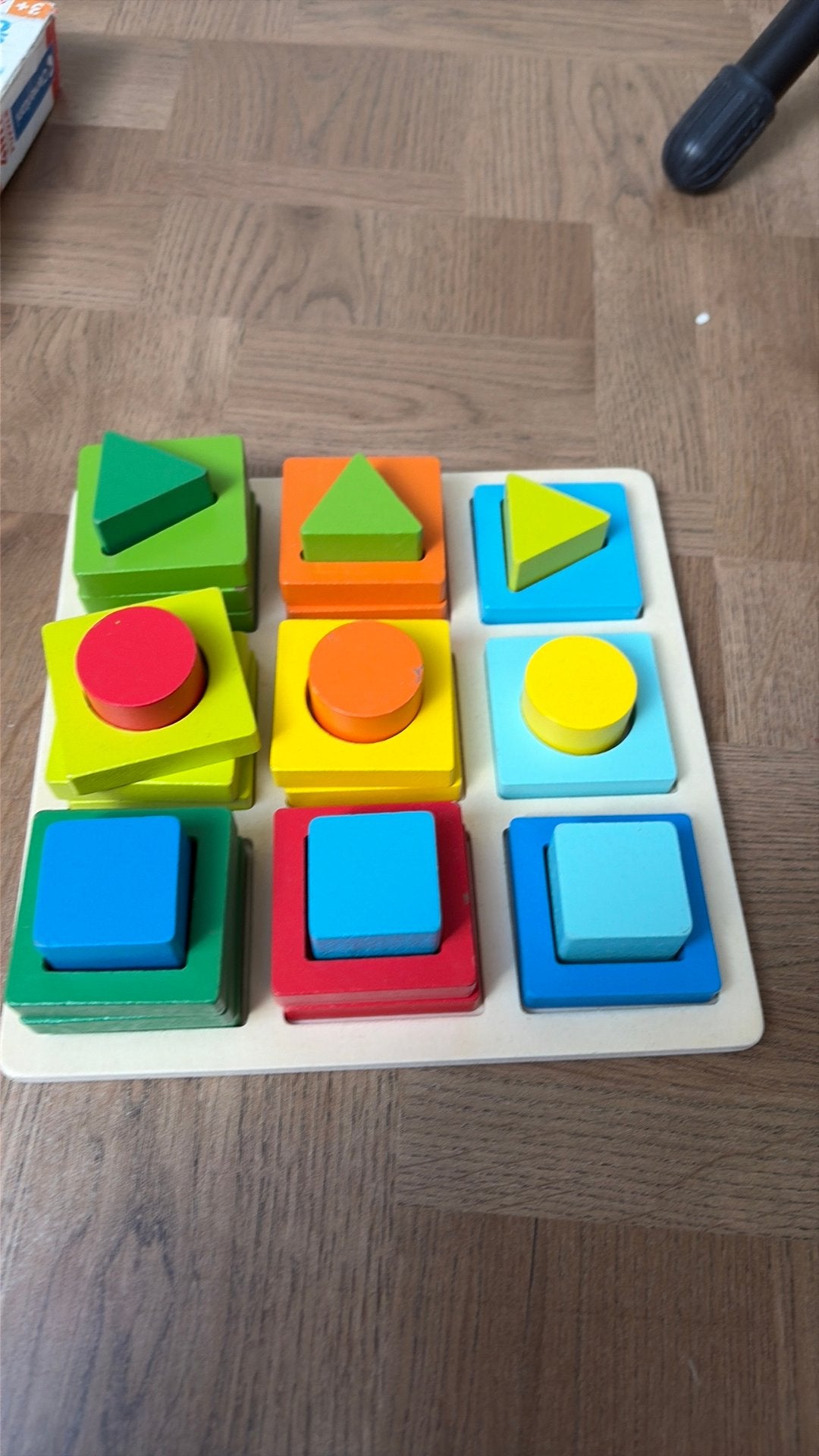 Houten blokjes, Ophalen, Gebruikt