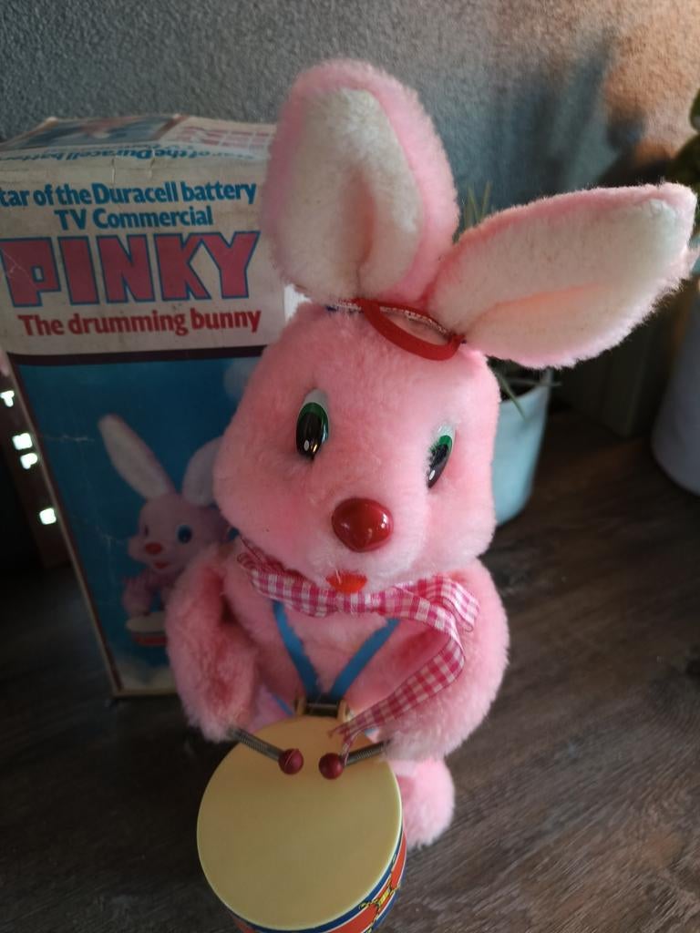 Pinky het Duracell konijntje, Kinderen en Baby's, Ophalen of Verzenden