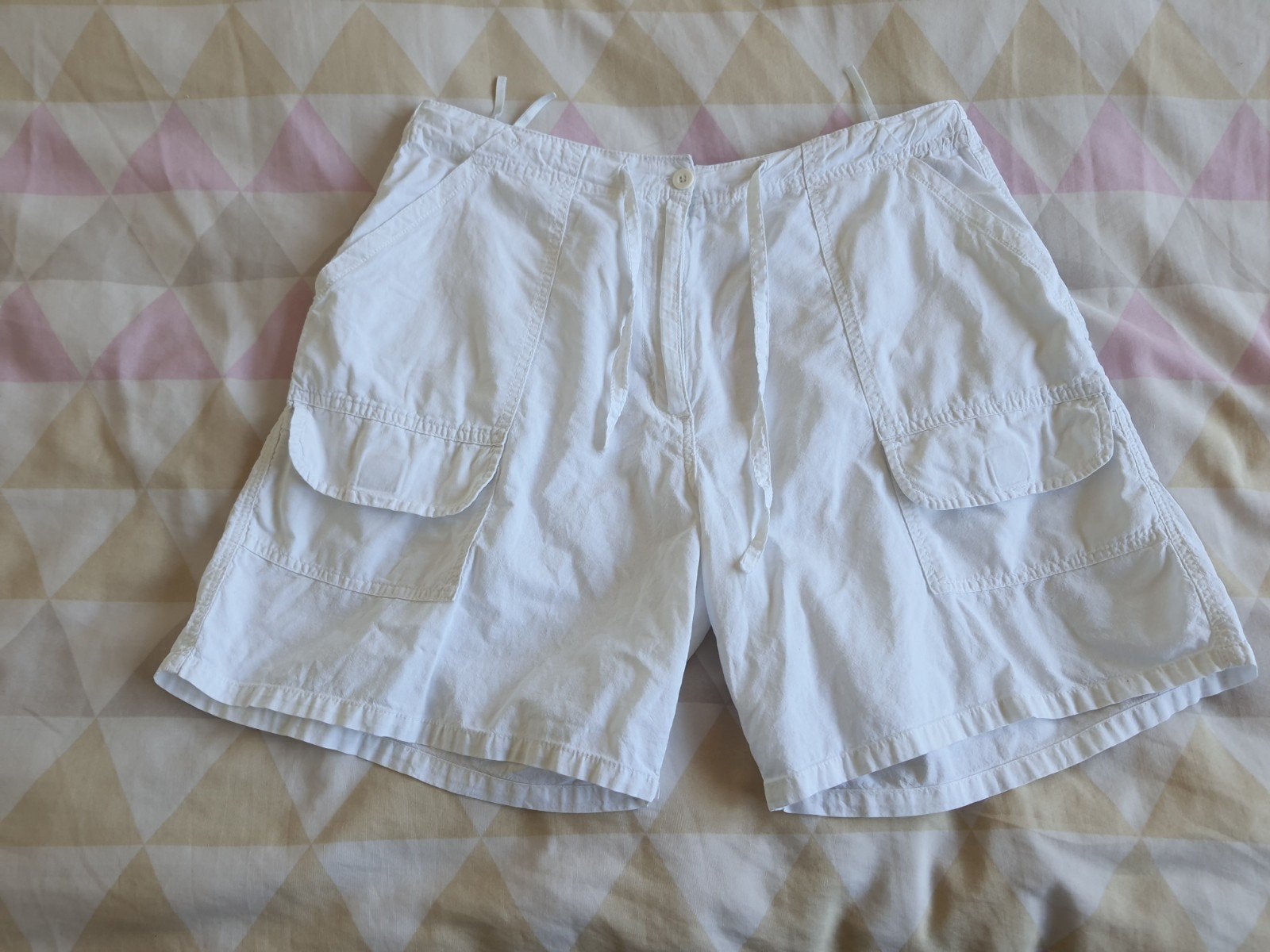 zgan korte broek maat L, Ophalen, Kort, Wit, Maat 42/44 (L)