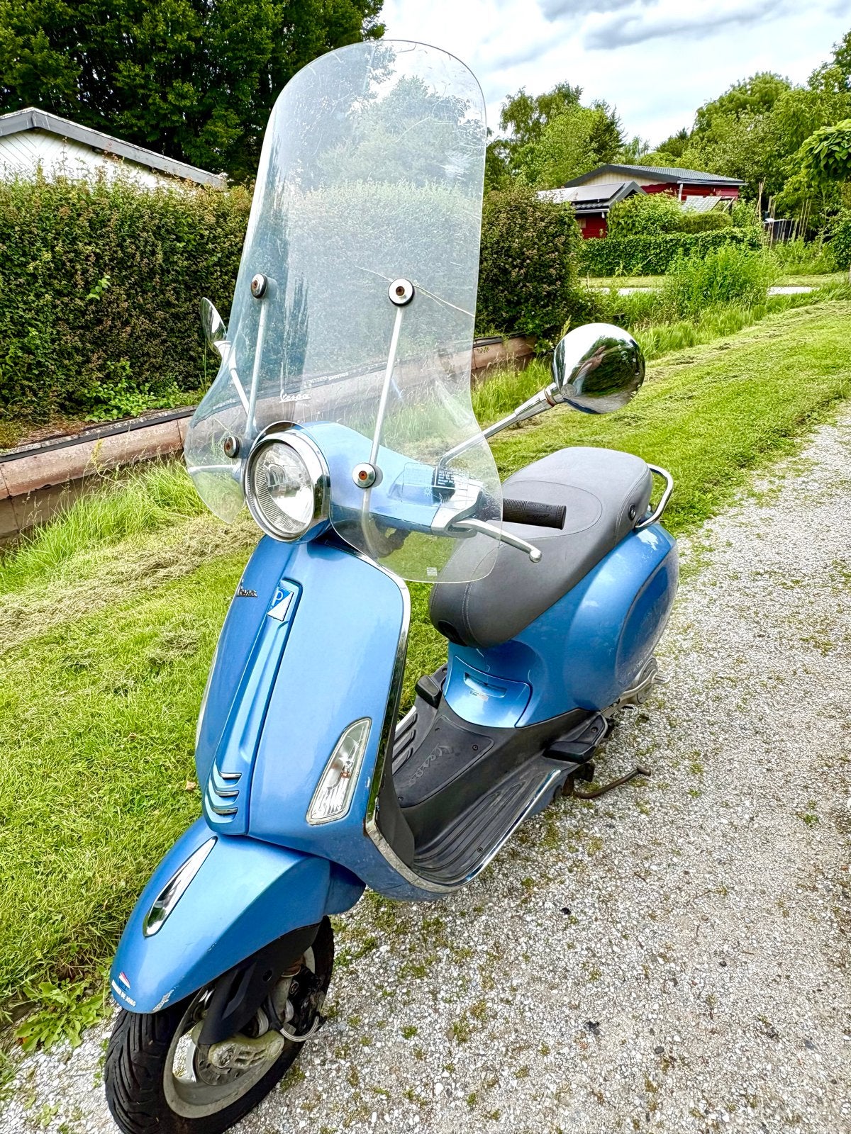Vespa Primavera Snor Scooter -Goed Onderhouden, Fietsen en Brommers, Snorfietsen en Snorscooters, Ophalen, Gebruikt, Benzine, Vespa