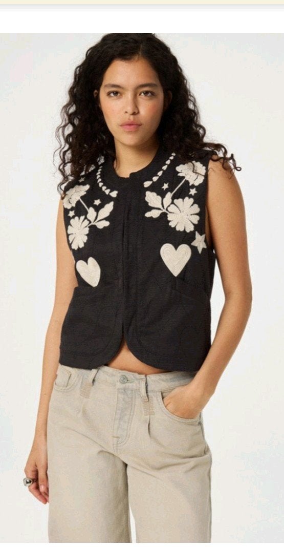 Fabienne Chapot Berry gilet maat 42-44 *nieuw *, Zwart, Maat 42/44 (L), Nieuw, Ophalen of Verzenden