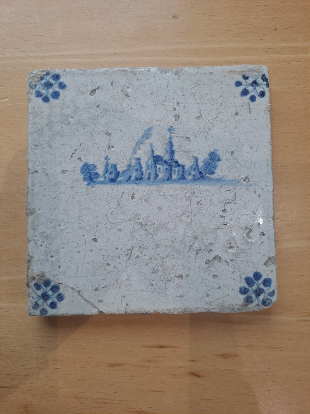 tegel oud, Ophalen
