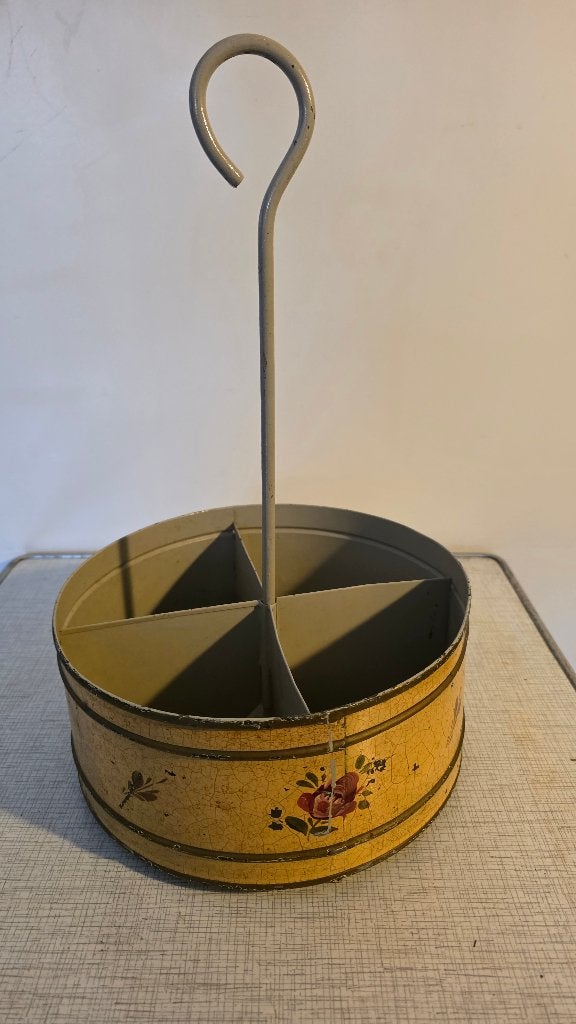 antieke toleware flessendrager, Ophalen of Verzenden