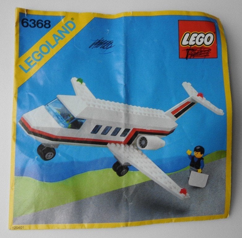 Lego 6368 Vliegtuig.  1985, Verzenden, Gebruikt