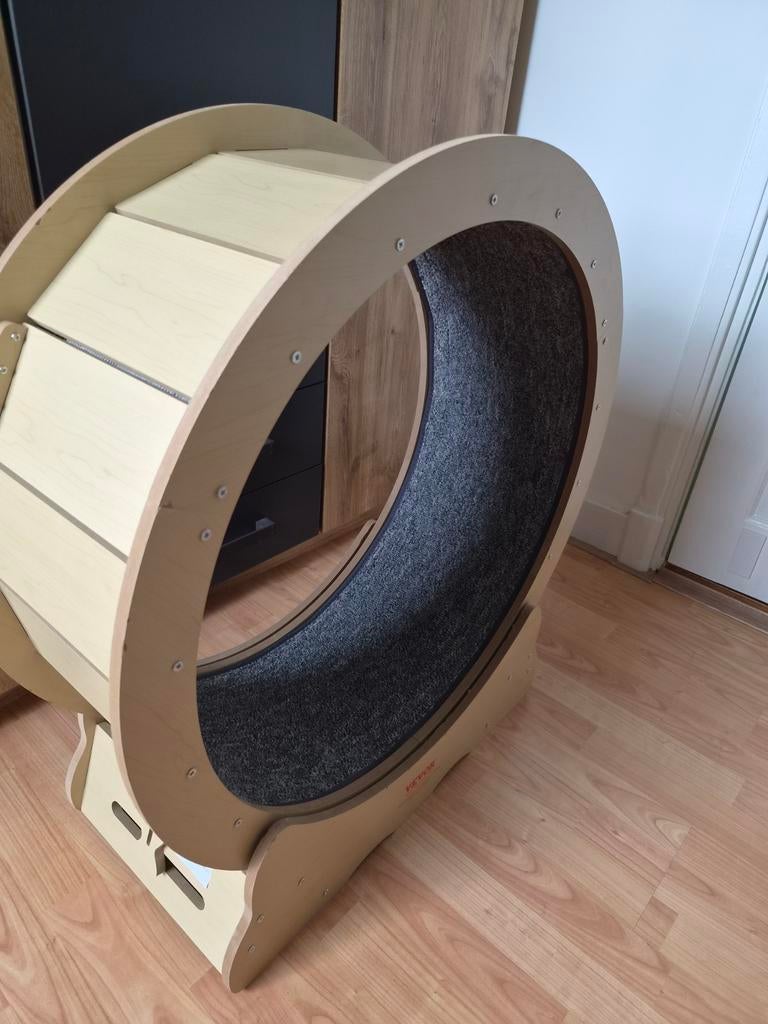 Katten renwiel, Ophalen, Gebruikt