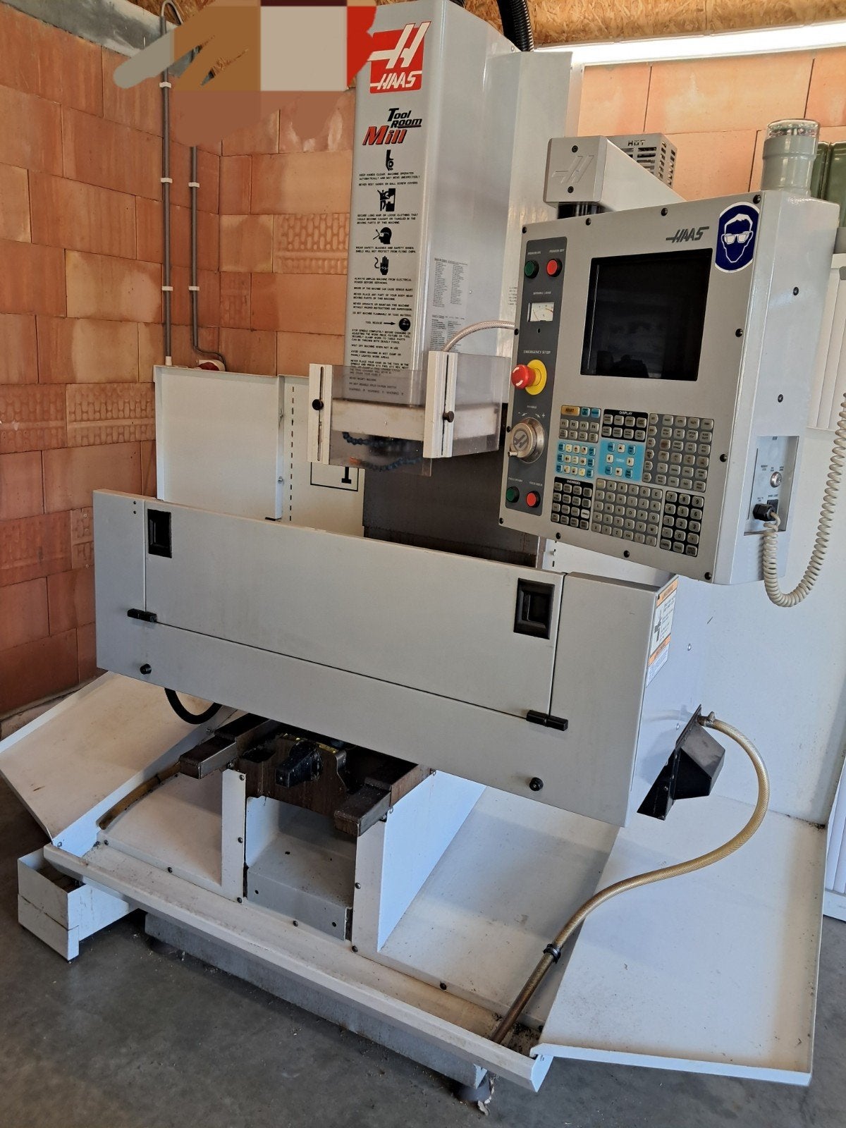Cnc haas freesbank tm1 zeer weinig uren, Doe-het-zelf en Verbouw, Gereedschap | Freesmachines, Ophalen, Gebruikt, Elektrisch, Overige soorten