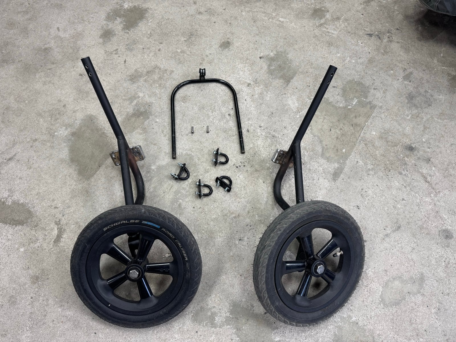 Fiets zijwielen voor volwassenen (JPTE JP0010), Ophalen, Gebruikt