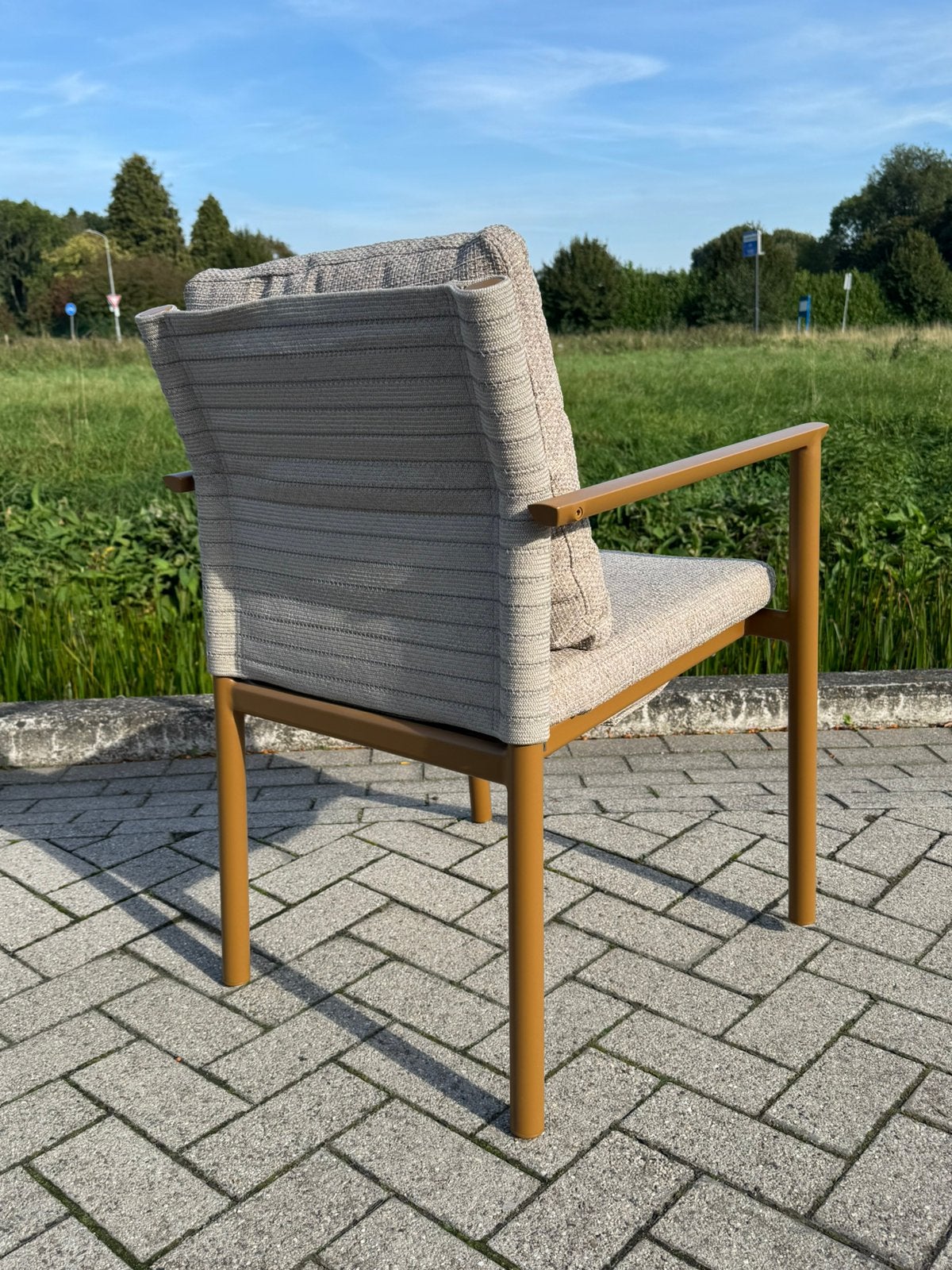 Partij van 4 dining stoelen van 4 Seasons outdoor, Ophalen, Zo goed als nieuw