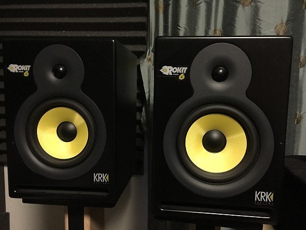 2x KRK Rokit RP6 ORIGINALspeakers 6 inch 7 legacy speakers 8