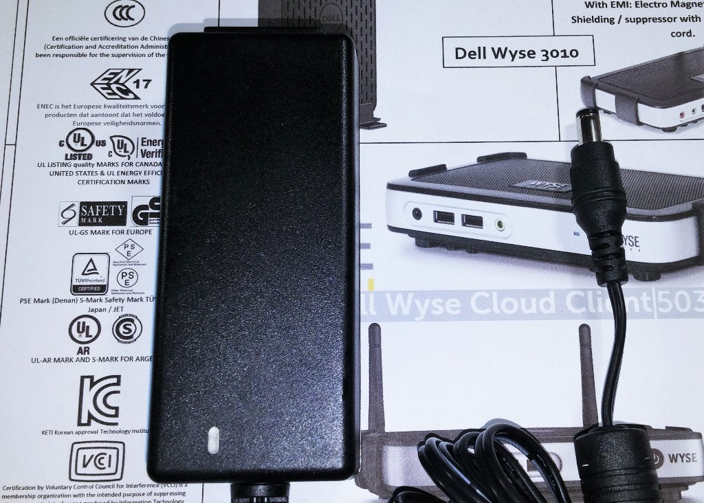 APD DA-30E12 12V 2.5A 30W AC Adapter Lader Oplader Dell Wyse, Ophalen of Verzenden, Zo goed als nieuw