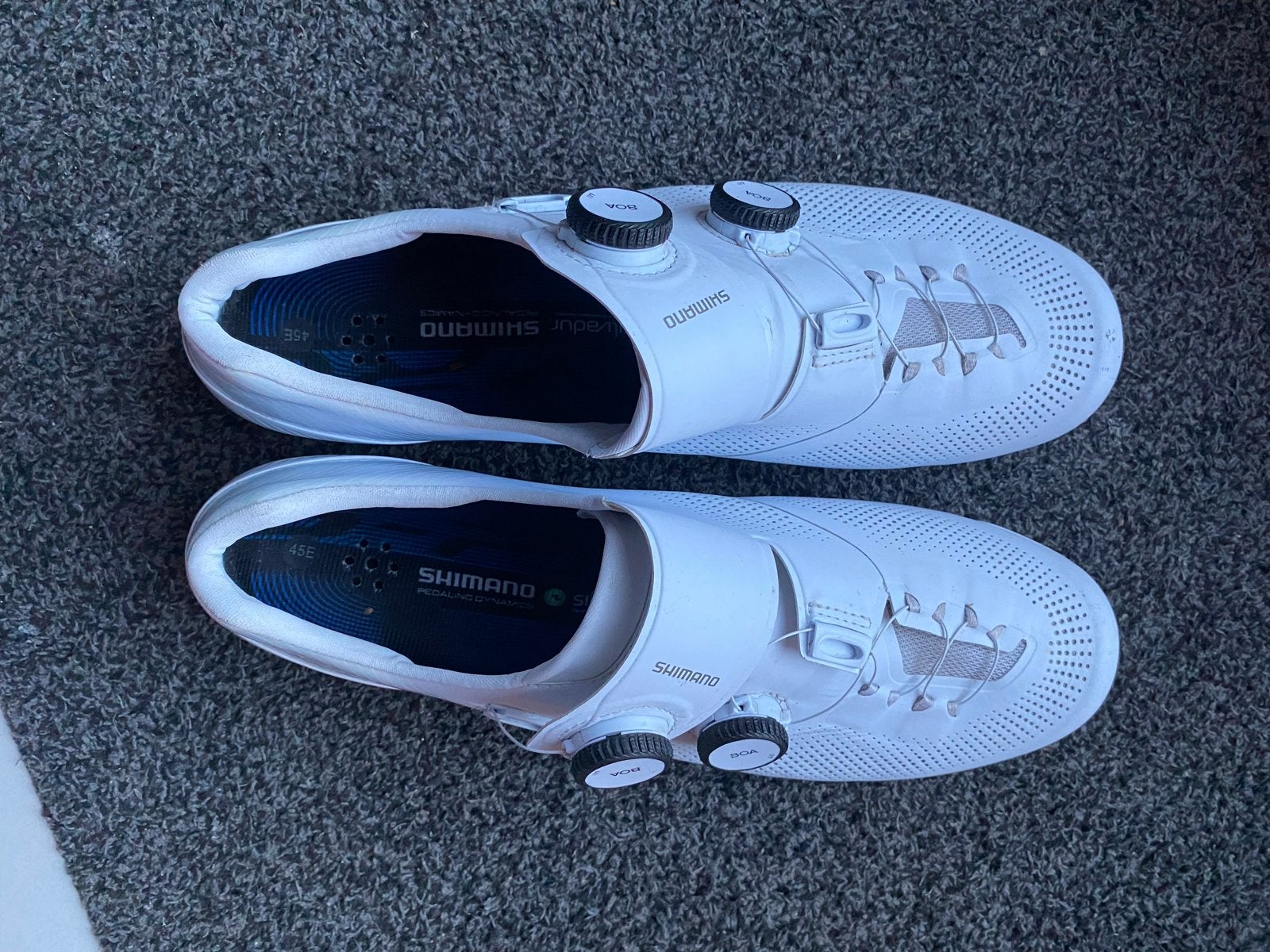 Shimano S-Phyre RC902 racefiets schoenen - Maat 45E, Sport en Fitness, Wielrennen, Ophalen of Verzenden, Zo goed als nieuw, Kleding