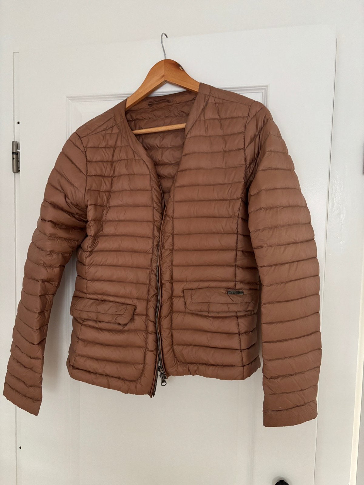 Woolrich jasje, Ophalen of Verzenden, Zo goed als nieuw, Maat 46/48 (XL) of groter, Zwart
