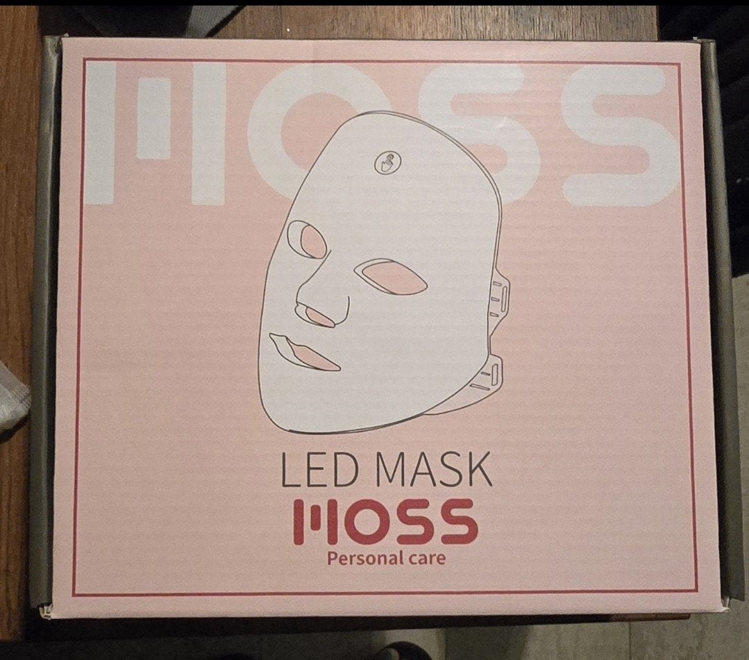 NIEUW.... MOSS - Gezichtsmasker met Lichttherapie, Ophalen of Verzenden, Nieuw, Gehele gezicht, Verzorging