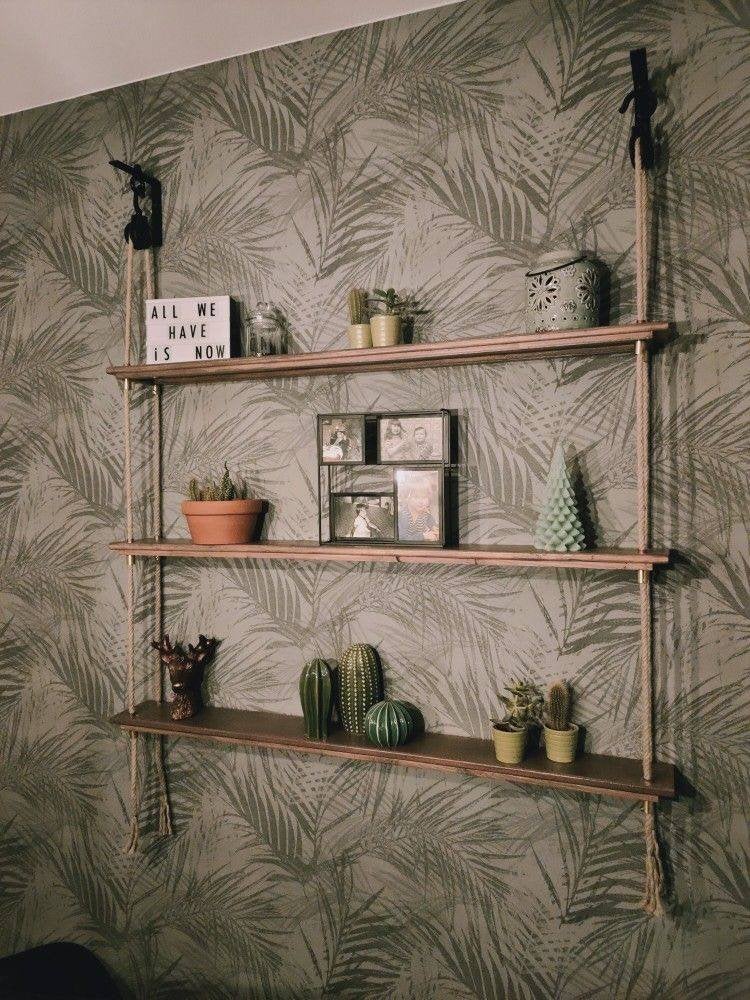 wand/muur planken, Industrieel, Ophalen of Verzenden, Zo goed als nieuw, Hout