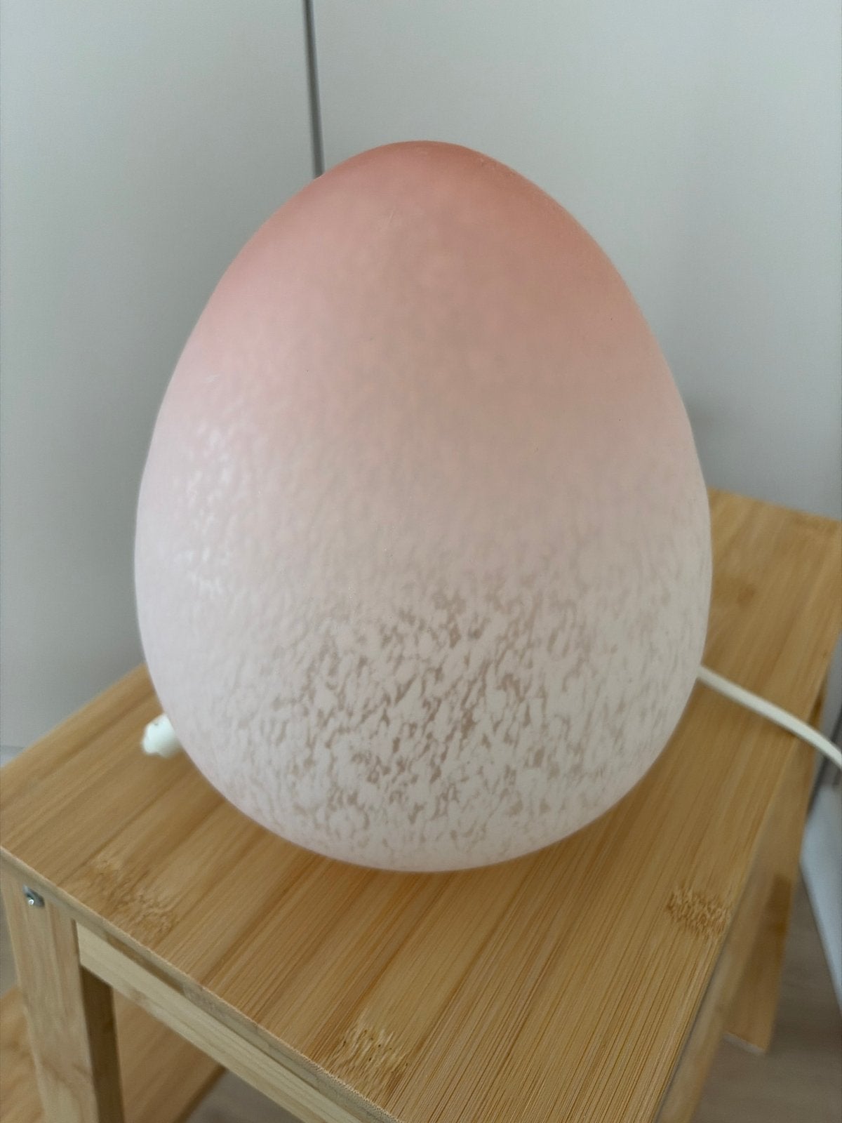 Vintage ei lamp, Huis en Inrichting, Ophalen of Verzenden, Zo goed als nieuw