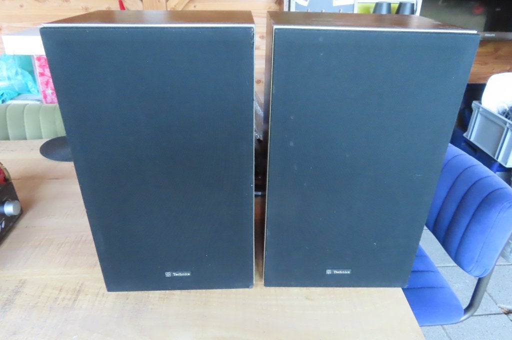 Technics SB-101 vintage jaren 70 speakers luidsprekers boxen, Gebruikt, Speakerset, Minder dan 60 watt, Ophalen
