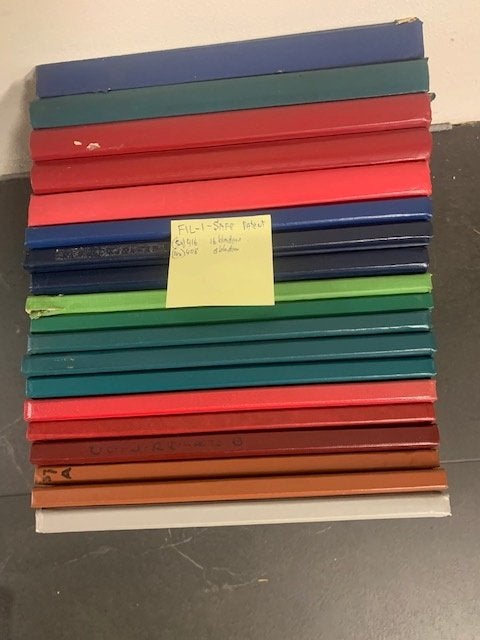 (19x) Lege postzegel album FIT-I-SAFE PATENT, Ophalen of Verzenden, Verzamelalbum