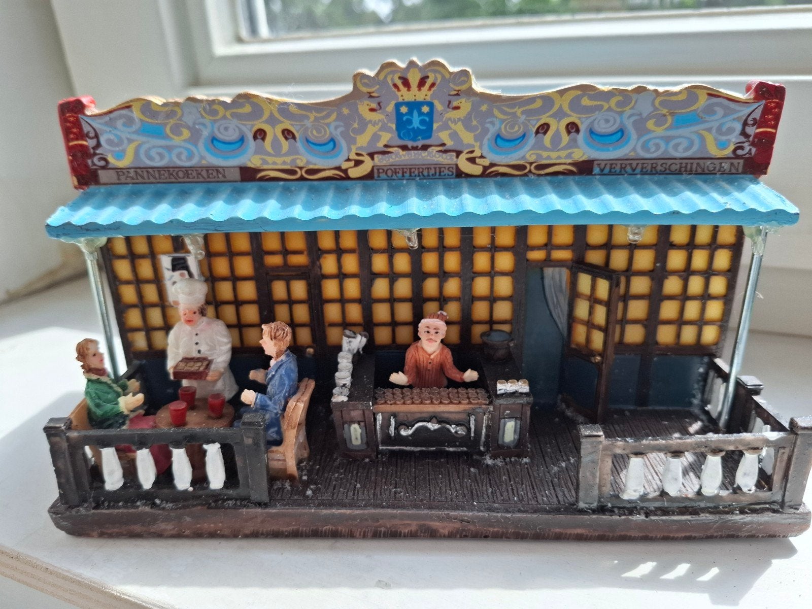 kerstdecoratie poffertjeskraam, Diversen, Kerst, Ophalen of Verzenden