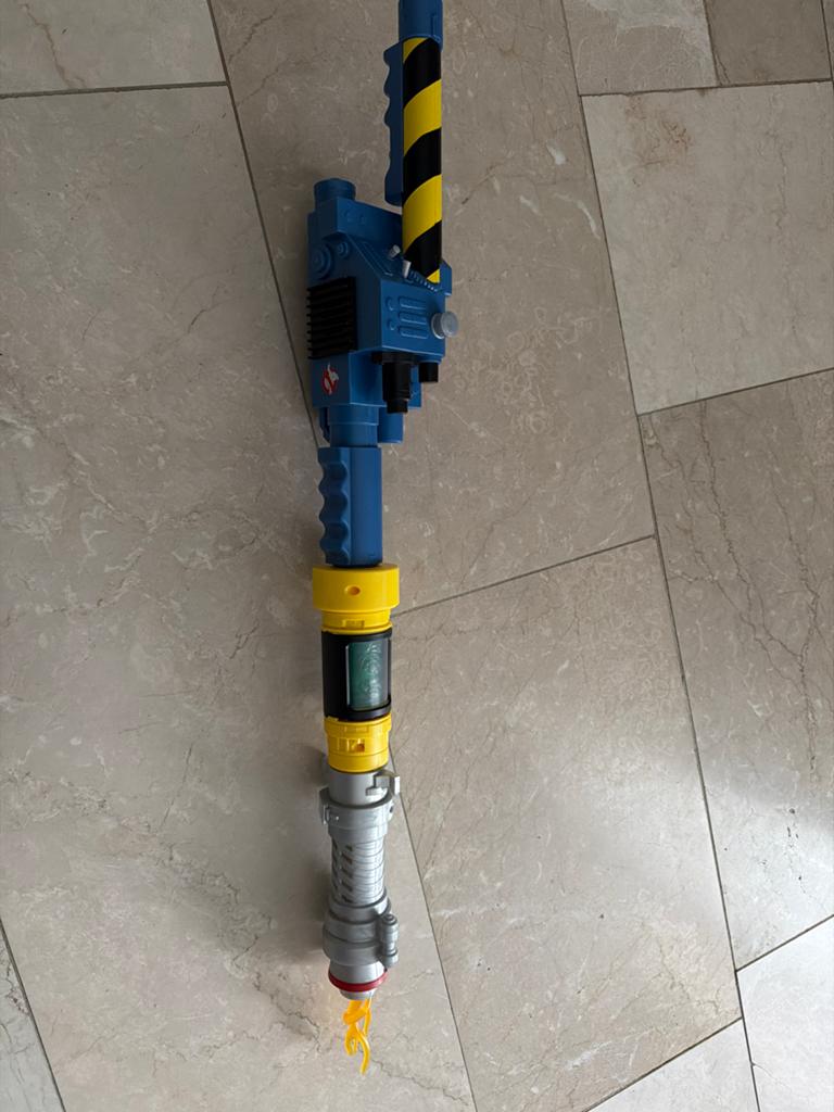 Gratis Ghostbusters Proton Blaster Speelgoed Geweer, Kinderen en Baby's, Ophalen of Verzenden, Zo goed als nieuw, Jongen of Meisje