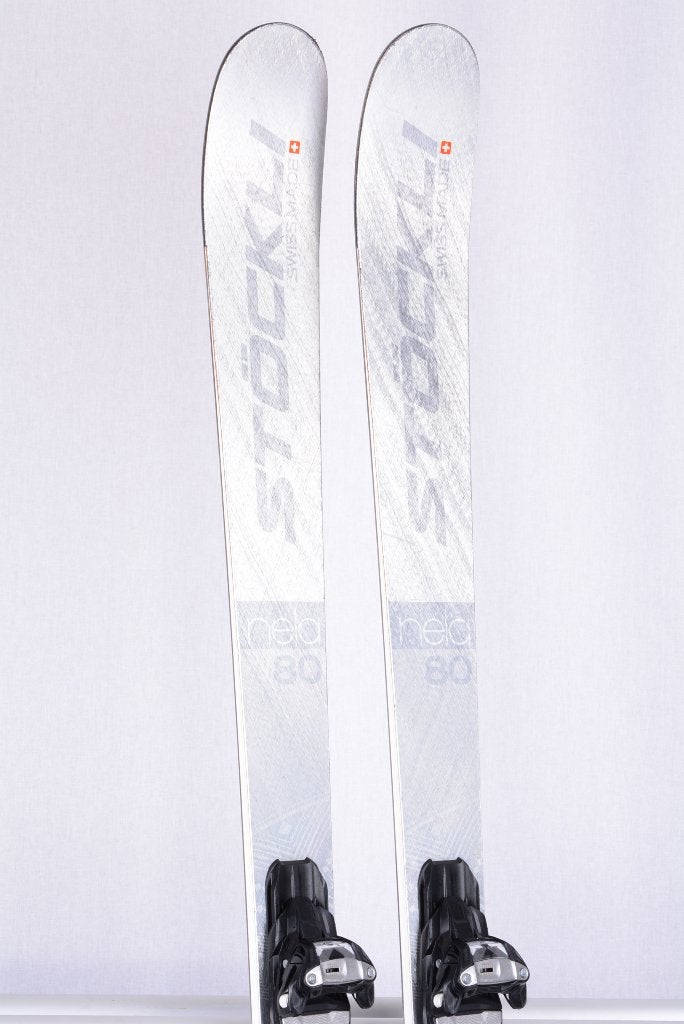 149 dames ski's STOCKLI NELA 80, grip walk, Sport en Fitness, Overige merken, 140 tot 160 cm, Gebruikt, Verzenden