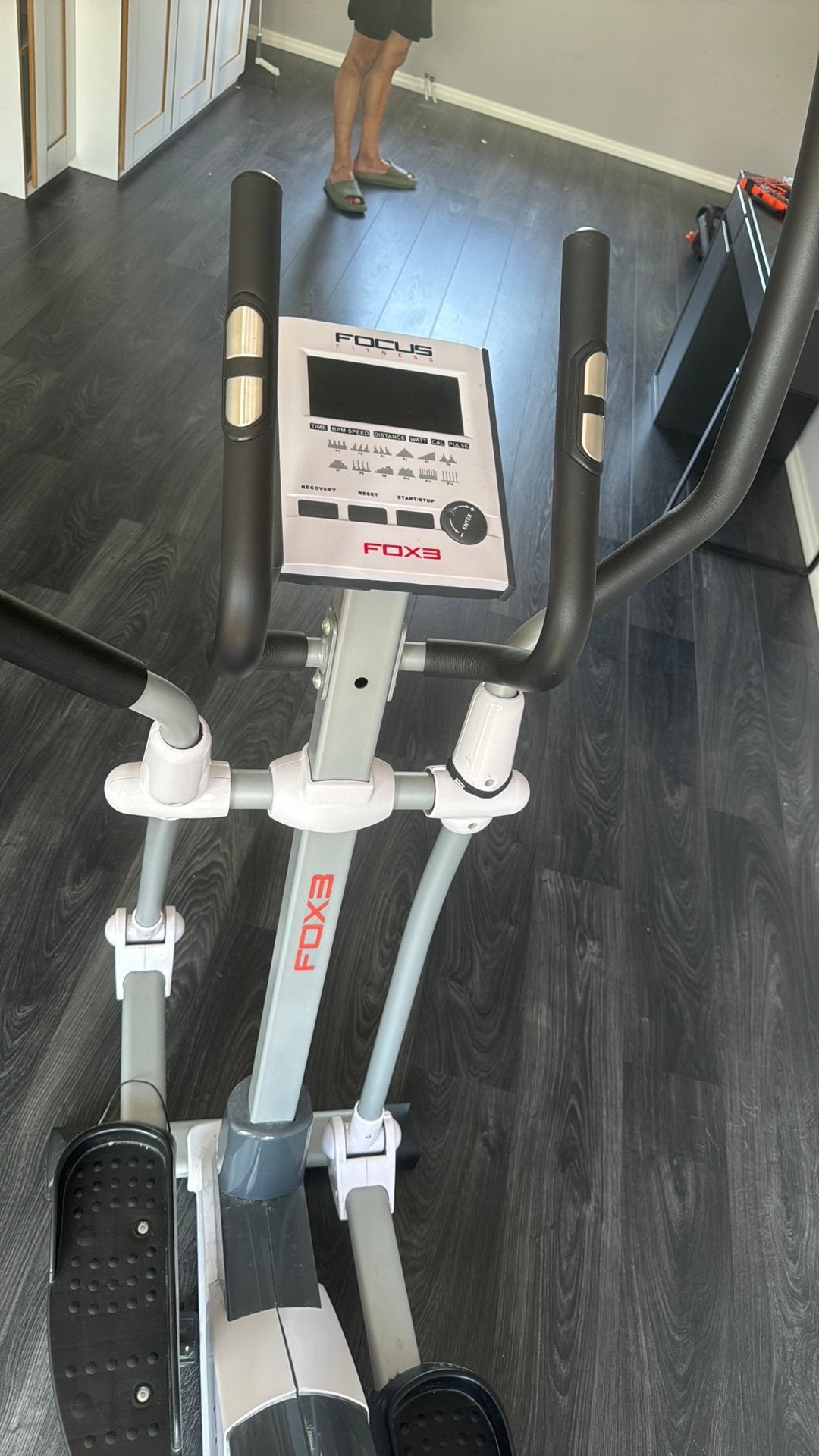 Eliptico, Sport en Fitness, Fitnessapparatuur, Ophalen of Verzenden, Zo goed als nieuw, Trilplaat