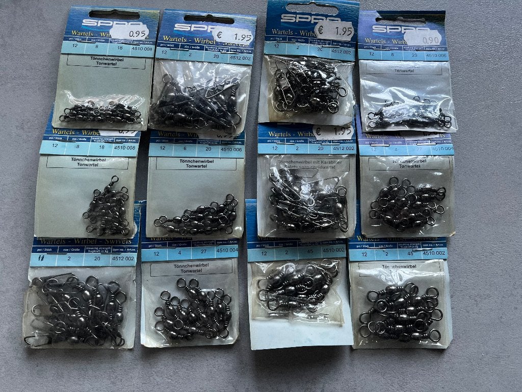 adv 120 / NIEUW mixset 12 pakjes wartels SPRO, Ophalen of Verzenden, Nieuw, Overige typen