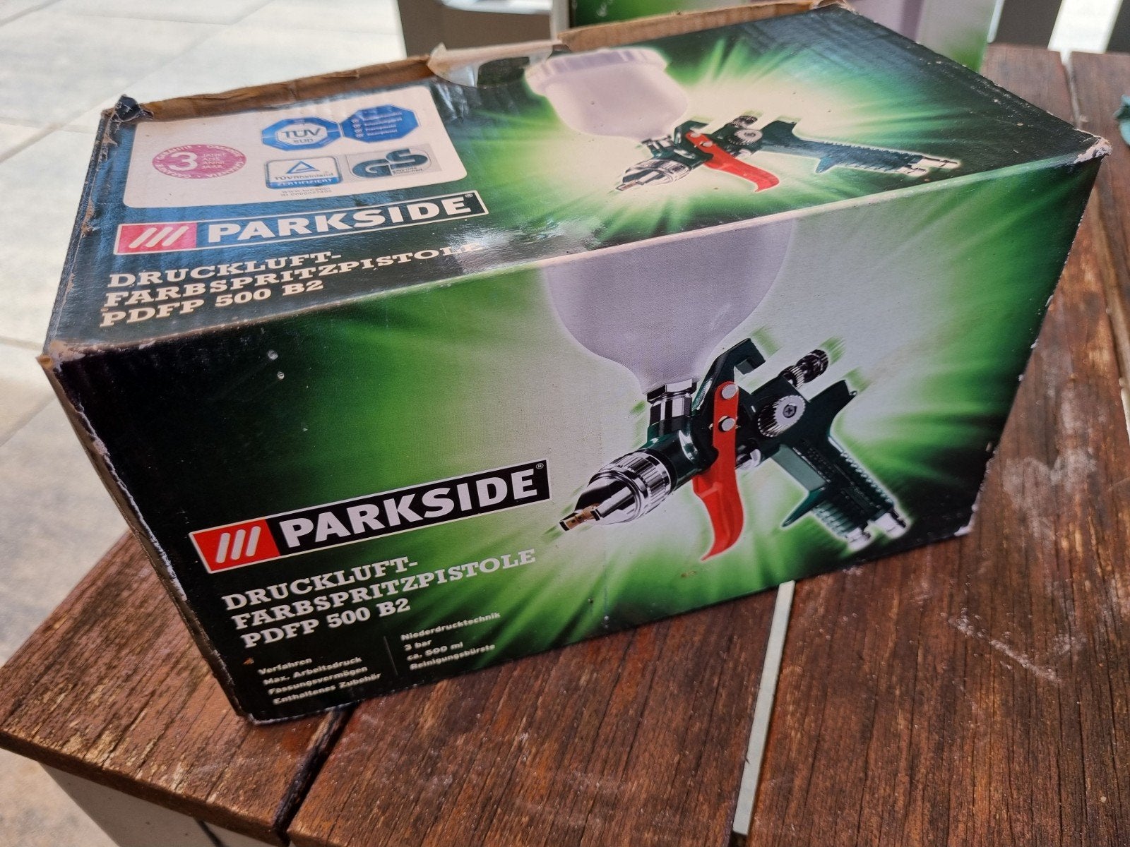 Parkside PDFP 500 B2 Verfpistool, Ophalen of Verzenden, Nieuw