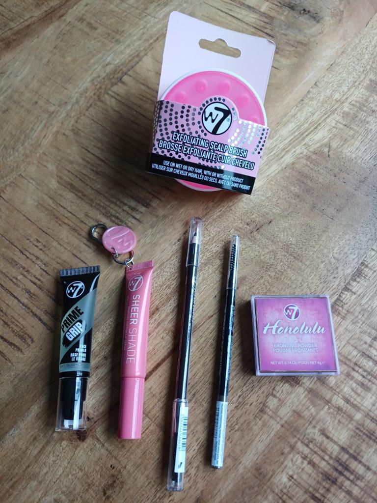 W7 make up & massage borstel, Ophalen of Verzenden, Nieuw, Gehele gezicht, Make-up