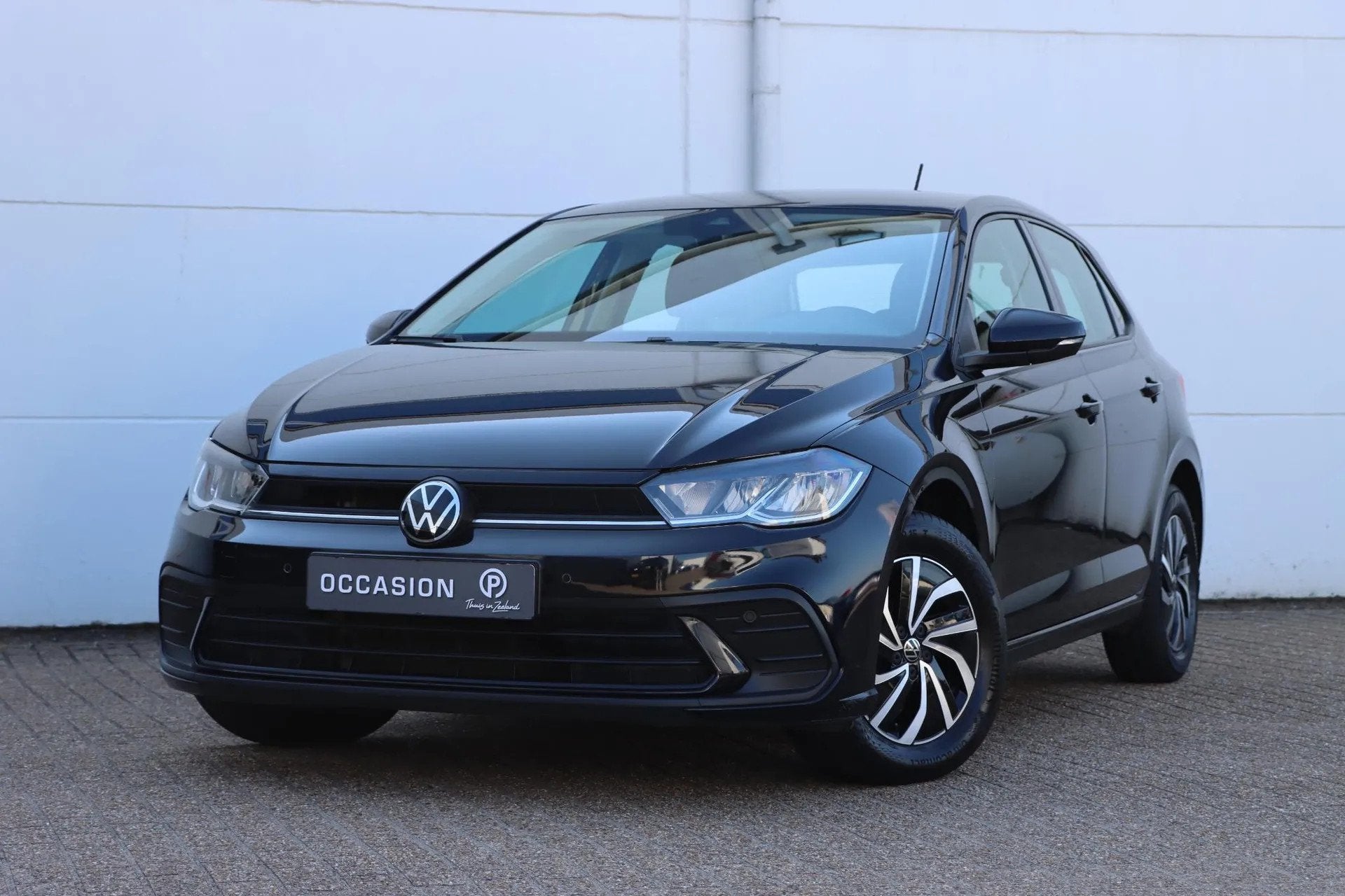 Volkswagen Polo 1.0 TSI Life (bj 2021), LED verlichting, Gebruikt, 1072 kg, Bedrijf