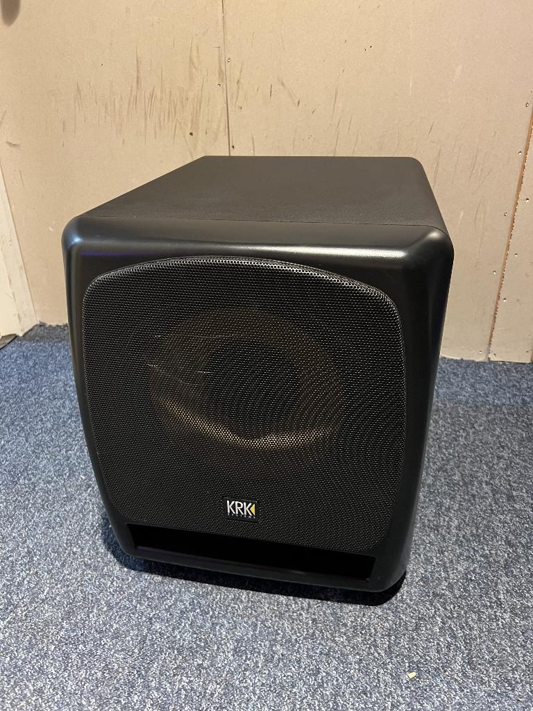 KRK Subwoofer 12S, Gebruikt, Subwoofer, 120 watt of meer, Ophalen