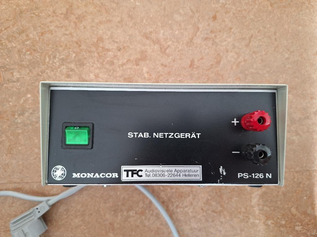 Monacor gestabiliseerde voeding, Ophalen, Gebruikt
