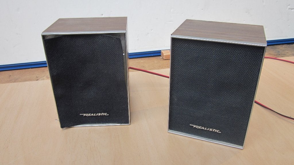 Realistic Minumus-0.5 Cat. No. 40-1995a, Audio, Tv en Foto, Luidsprekers, Overige merken, Gebruikt, Ophalen of Verzenden, Minder dan 60 watt