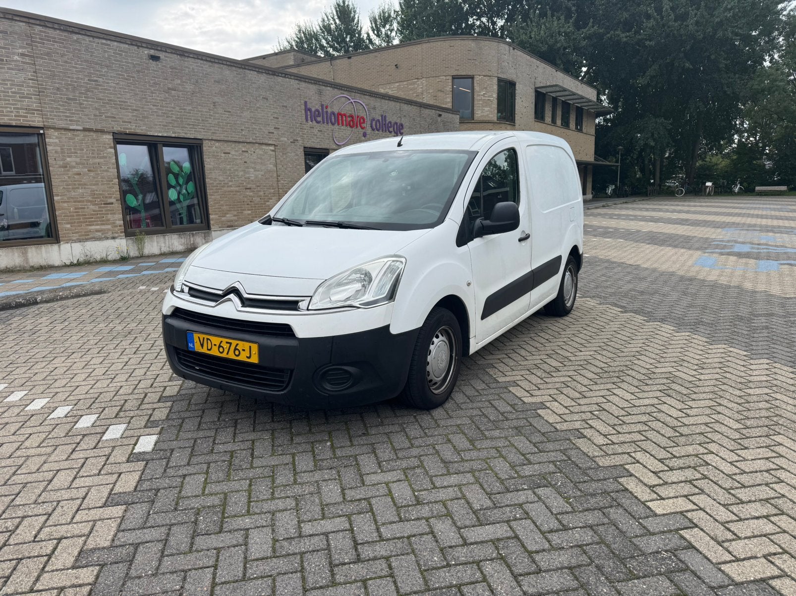 Citroën berlingo 2013, Ophalen, Transparant, Inclusief decoratie, Glas