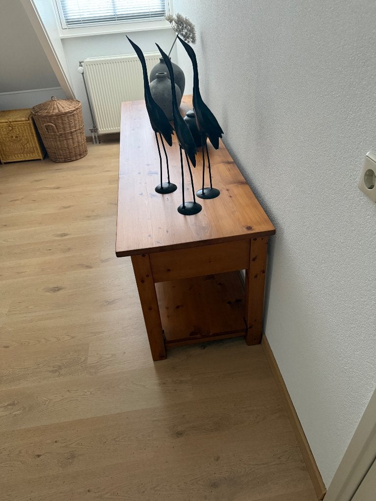 Side table, Ophalen, Gebruikt, 150 tot 200 cm, Grenenhout