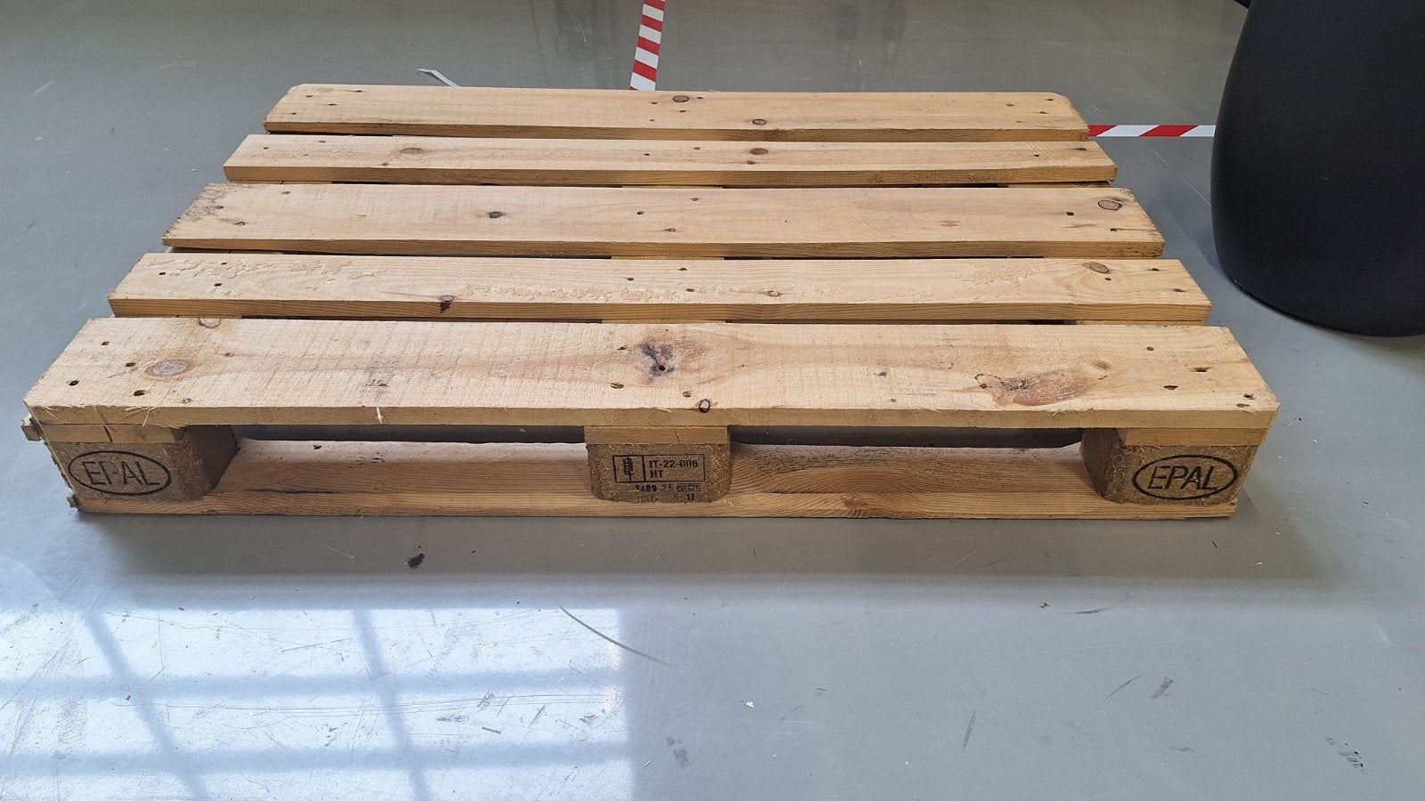 Één europallet, Ophalen, Gebruikt, Pallet, Minder dan 200 cm