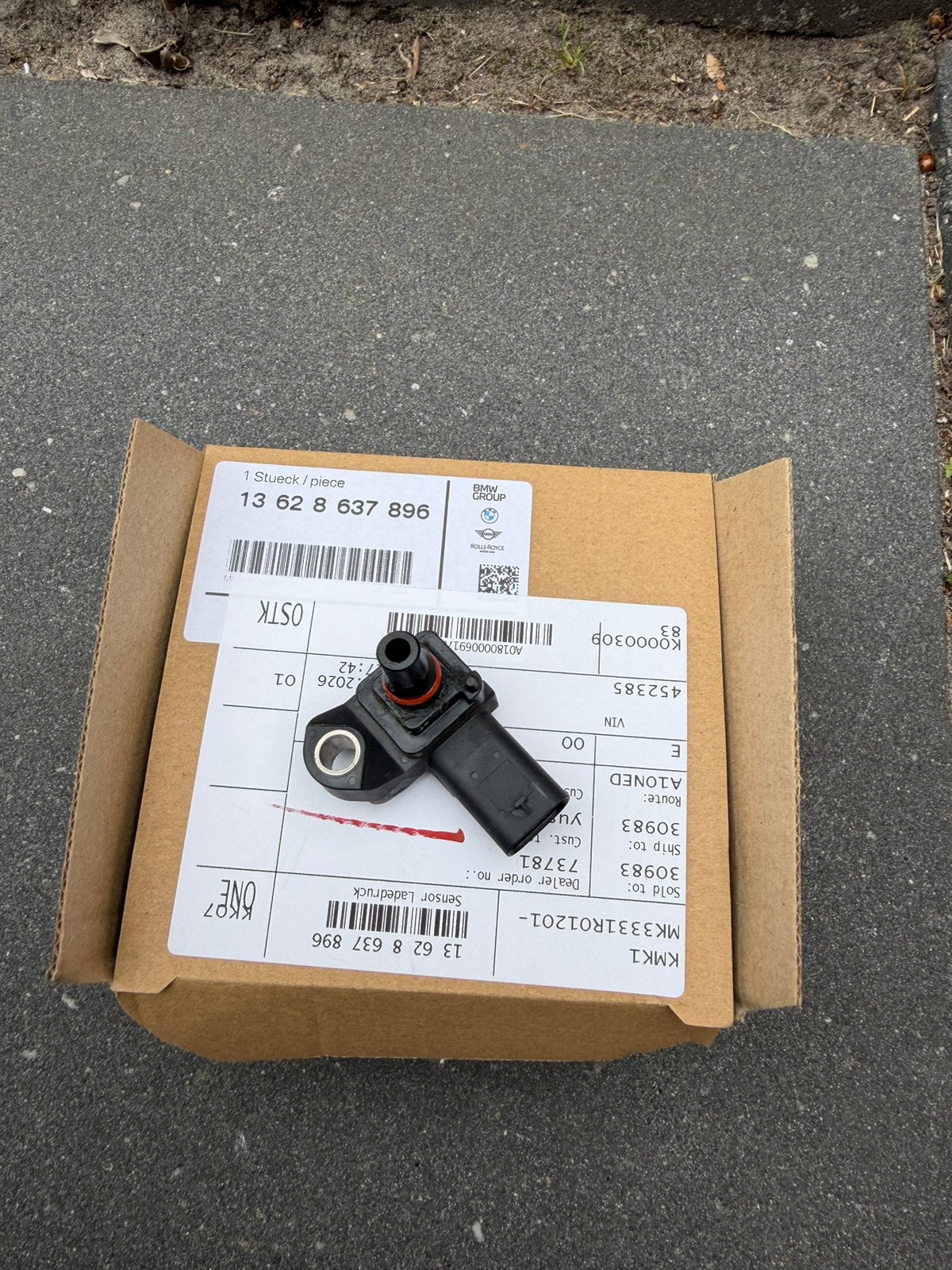 Bmw MAP Sensor /Turbodruksensor (B58 B48 S58 N55), Ophalen of Verzenden, Gebruikt, BMW